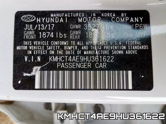 KMHCT4AE9HU361622 фото 2