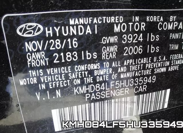 KMHD84LF5HU335949 фото 10