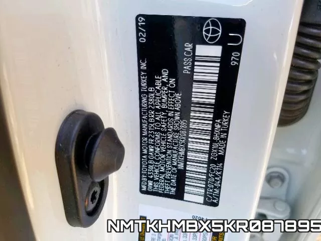 NMTKHMBX5KR087895 фото 2