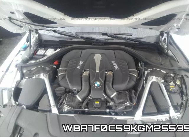 WBA7F0C59KGM25535 фото 2
