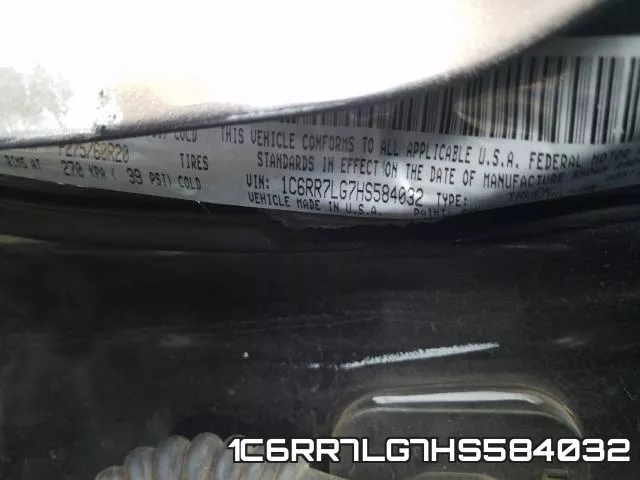 1C6RR7LG7HS584032 фото 2