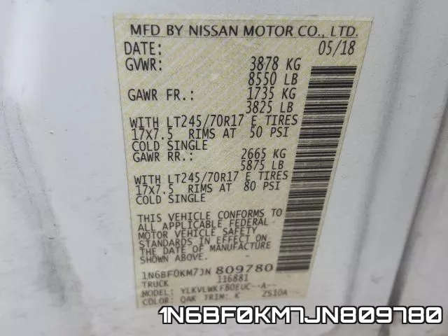 1N6BF0KM7JN809780 фото 2