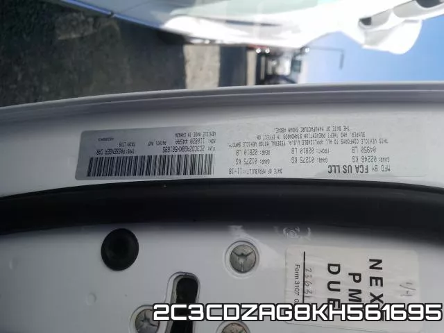 2C3CDZAG8KH561695 фото 2