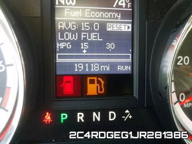 2C4RDGEG1JR281386 фото 9