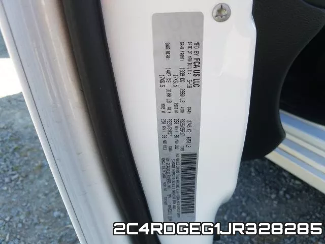 2C4RDGEG1JR328285 фото 2