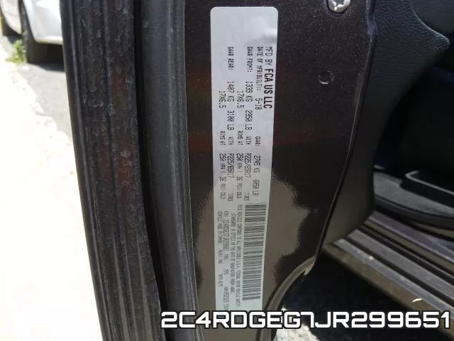 2C4RDGEG7JR299651 фото 2