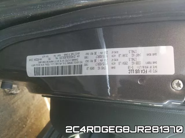2C4RDGEG8JR281370 фото 2