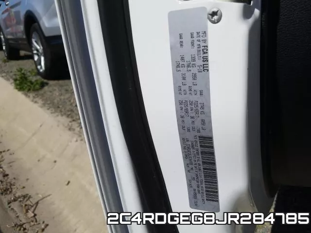 2C4RDGEG8JR284785 фото 2