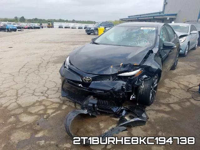 2T1BURHE8KC194738 фото 3