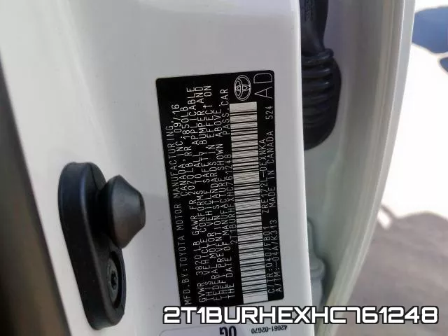 2T1BURHEXHC761248 фото 2