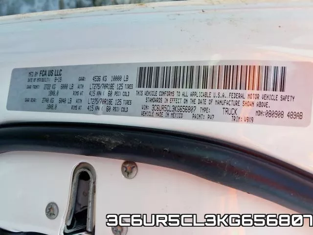 3C6UR5CL3KG656807 фото 2
