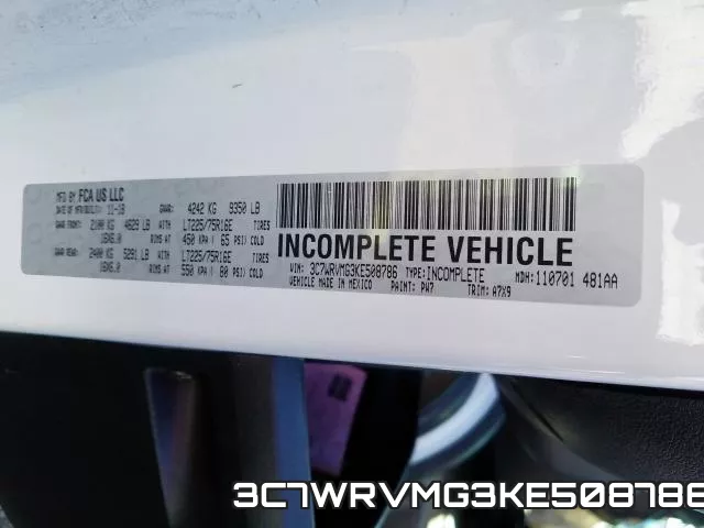 3C7WRVMG3KE508786 фото 2