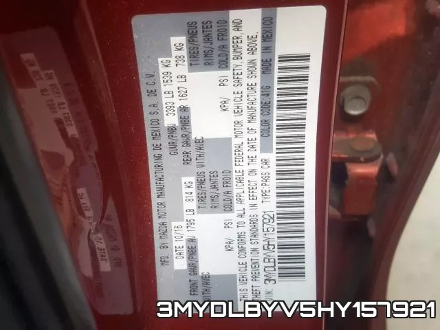 3MYDLBYV5HY157921 фото 2
