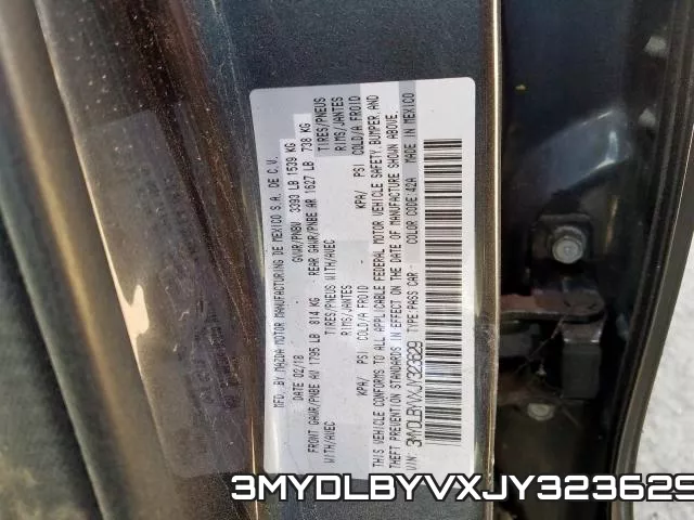 3MYDLBYVXJY323629 фото 2