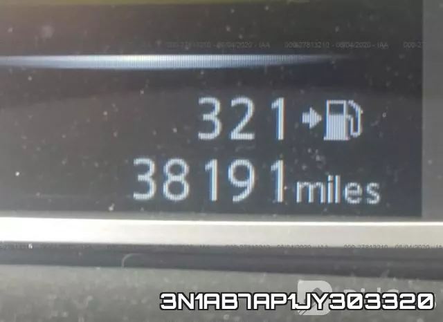 3N1AB7AP1JY303320 фото 8