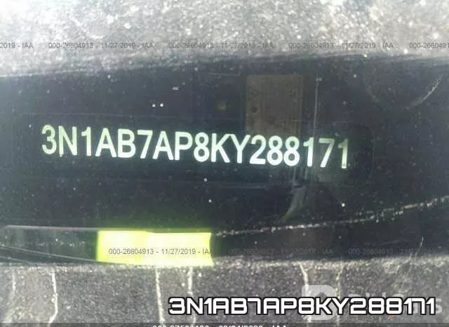 3N1AB7AP8KY288171 фото 10