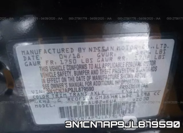 3N1CN7AP9JL879590 фото 10