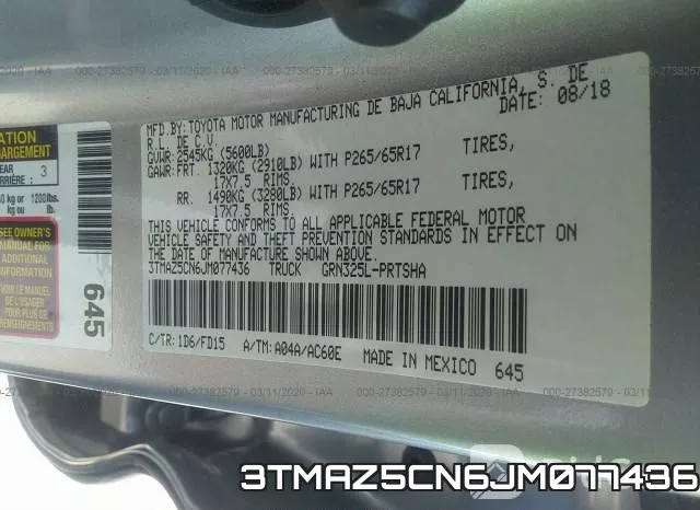3TMAZ5CN6JM077436 фото 10