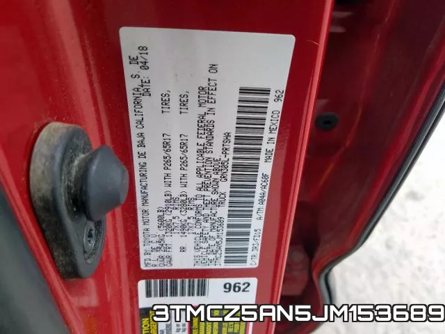 3TMCZ5AN5JM153689 фото 2