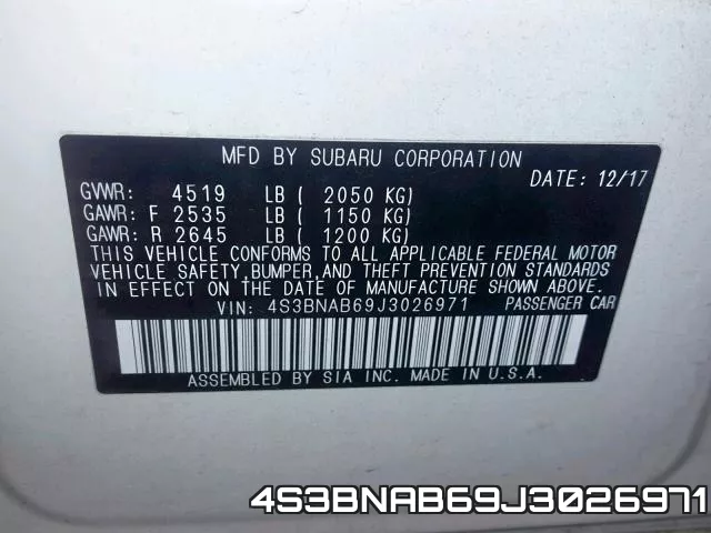 4S3BNAB69J3026971 фото 2