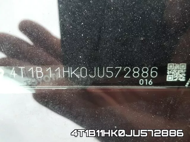 4T1B11HK0JU572886 фото 2
