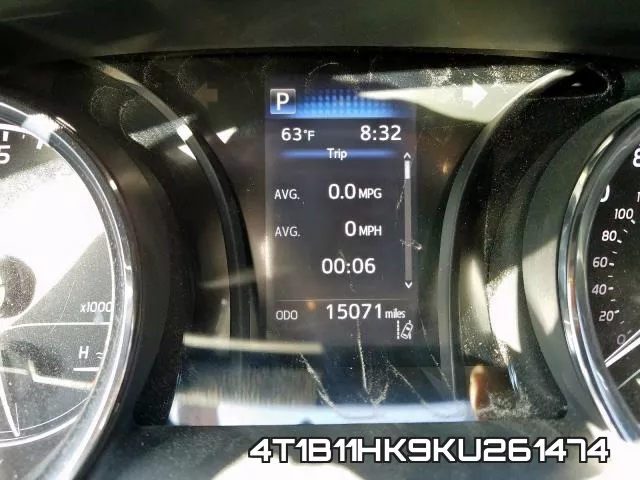4T1B11HK9KU261474 фото 9