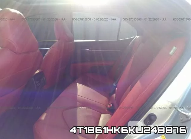 4T1B61HK6KU248876 фото 9