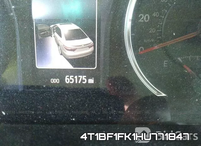 4T1BF1FK1HU771847 фото 8