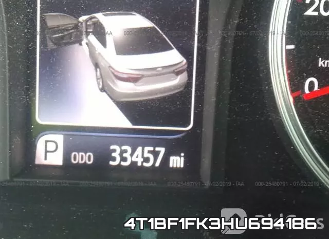 4T1BF1FK3HU694186 фото 8
