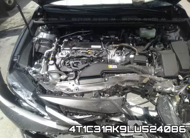 4T1C31AK9LU524086 фото 2
