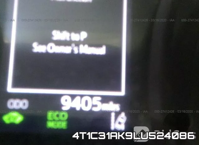 4T1C31AK9LU524086 фото 8