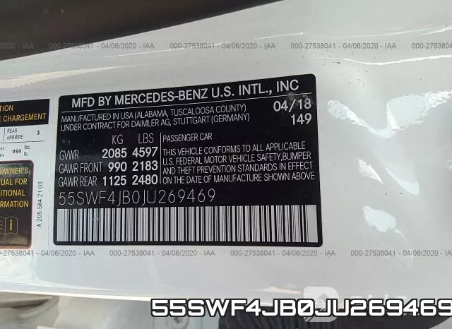 55SWF4JB0JU269469 фото 9
