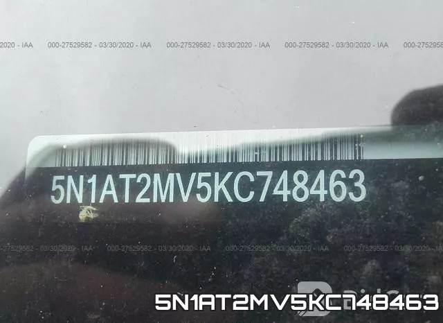 5N1AT2MV5KC748463 фото 10