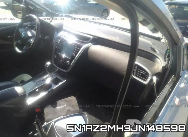 5N1AZ2MH3JN148598 фото 6