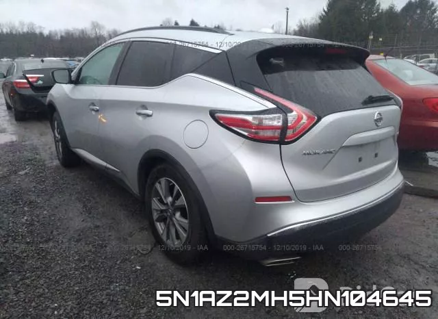 5N1AZ2MH5HN104645 фото 4