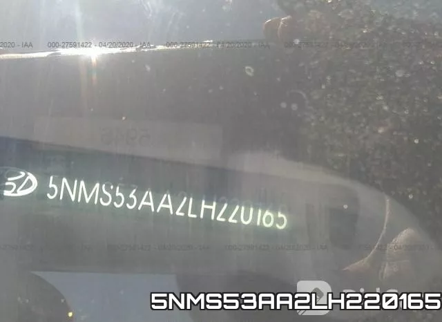 5NMS53AA2LH220165 фото 10