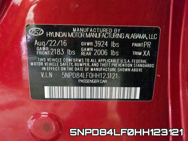5NPD84LF0HH123121 фото 2