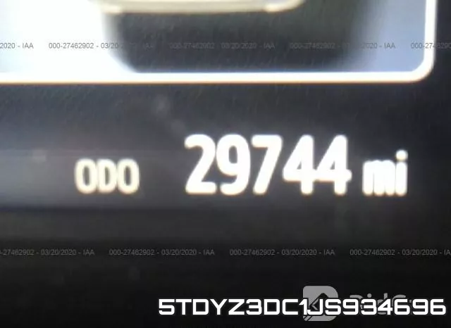 5TDYZ3DC1JS934696 фото 8