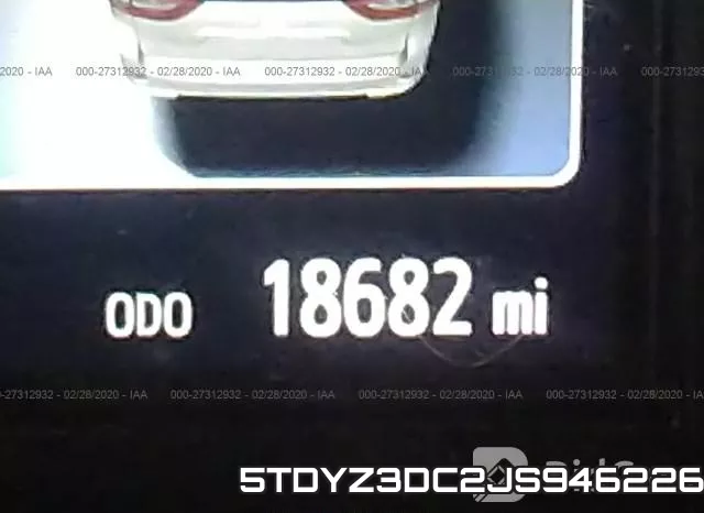 5TDYZ3DC2JS946226 фото 8