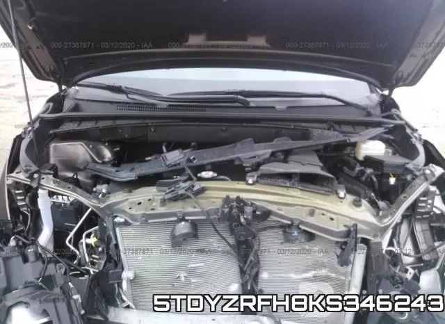 5TDYZRFH8KS346243 фото 2