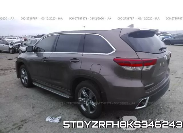 5TDYZRFH8KS346243 фото 4