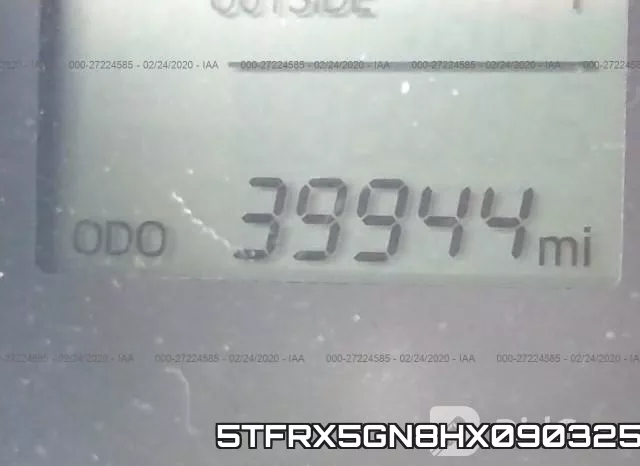 5TFRX5GN8HX090325 фото 8