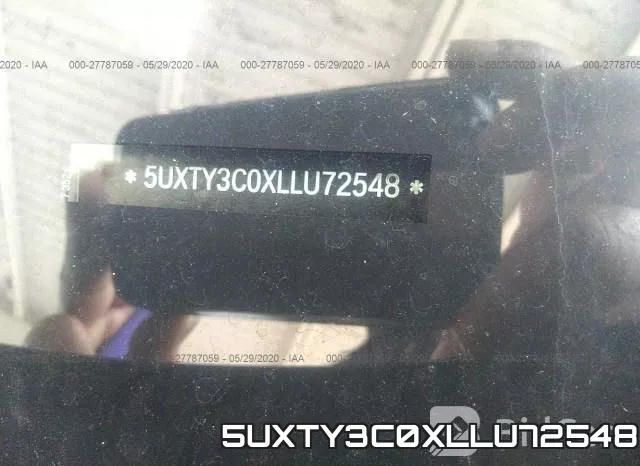 5UXTY3C0XLLU72548 фото 10