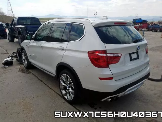 5UXWX7C56H0U40367 фото 4