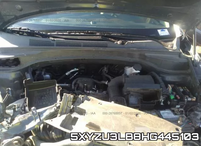 5XYZU3LB8HG445103 фото 2