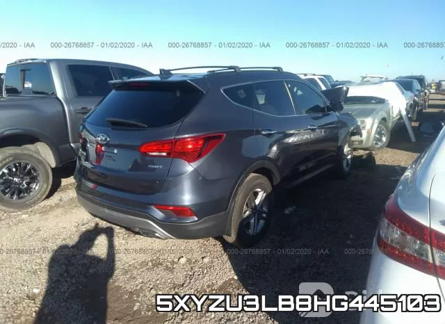 5XYZU3LB8HG445103 фото 5