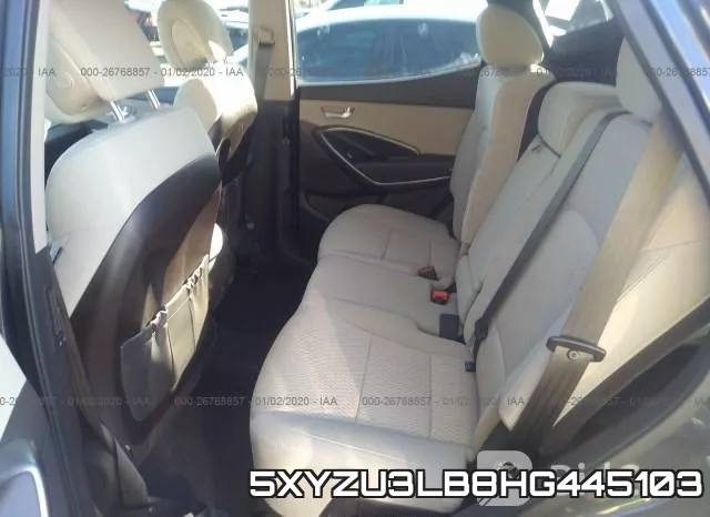 5XYZU3LB8HG445103 фото 9