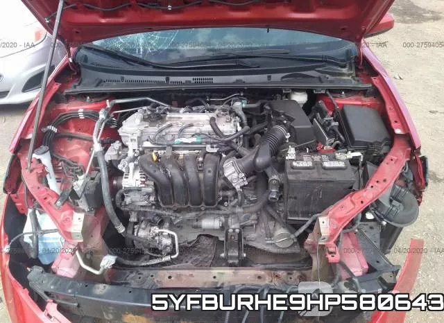 5YFBURHE9HP580643 фото 2