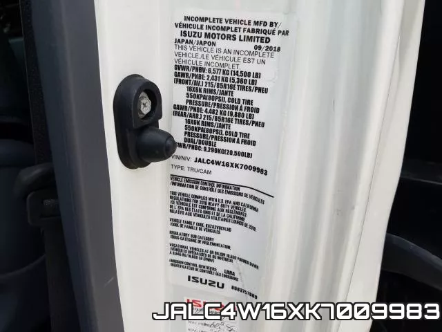 JALC4W16XK7009983 фото 9