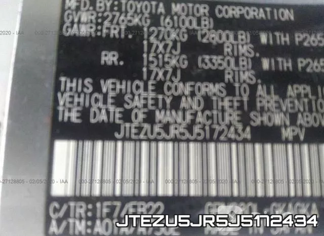 JTEZU5JR5J5172434 фото 10